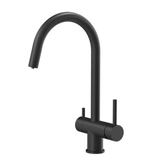 CAREN bateria kuchenna trójdrożna stalowa nano pure carbon